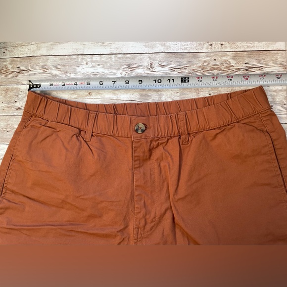 Men's Classic Fit 7" Cotton Casual Shorts Elastic Waistband 36W maamgic - Picture 15 of 16